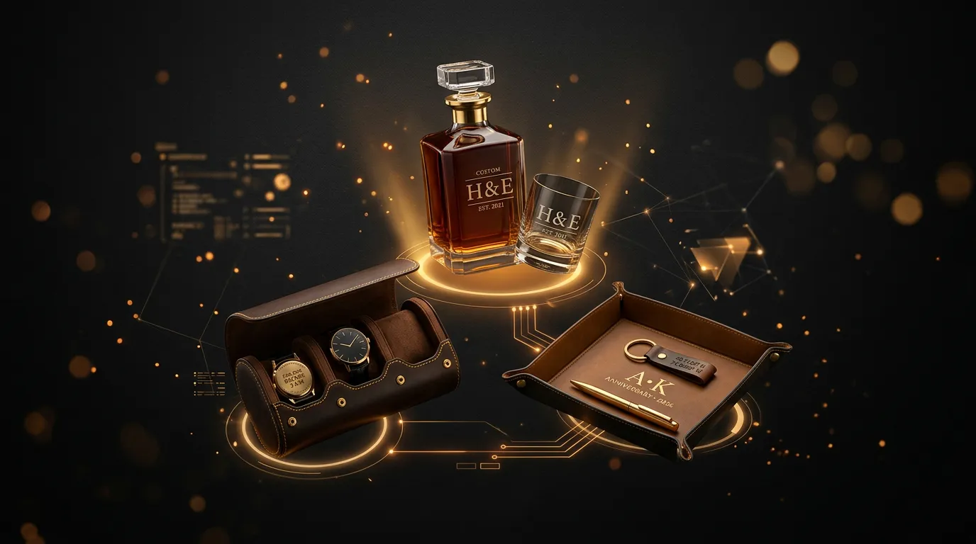 15 Best Personalized Anniversary Gifts for Him by Year (2026)